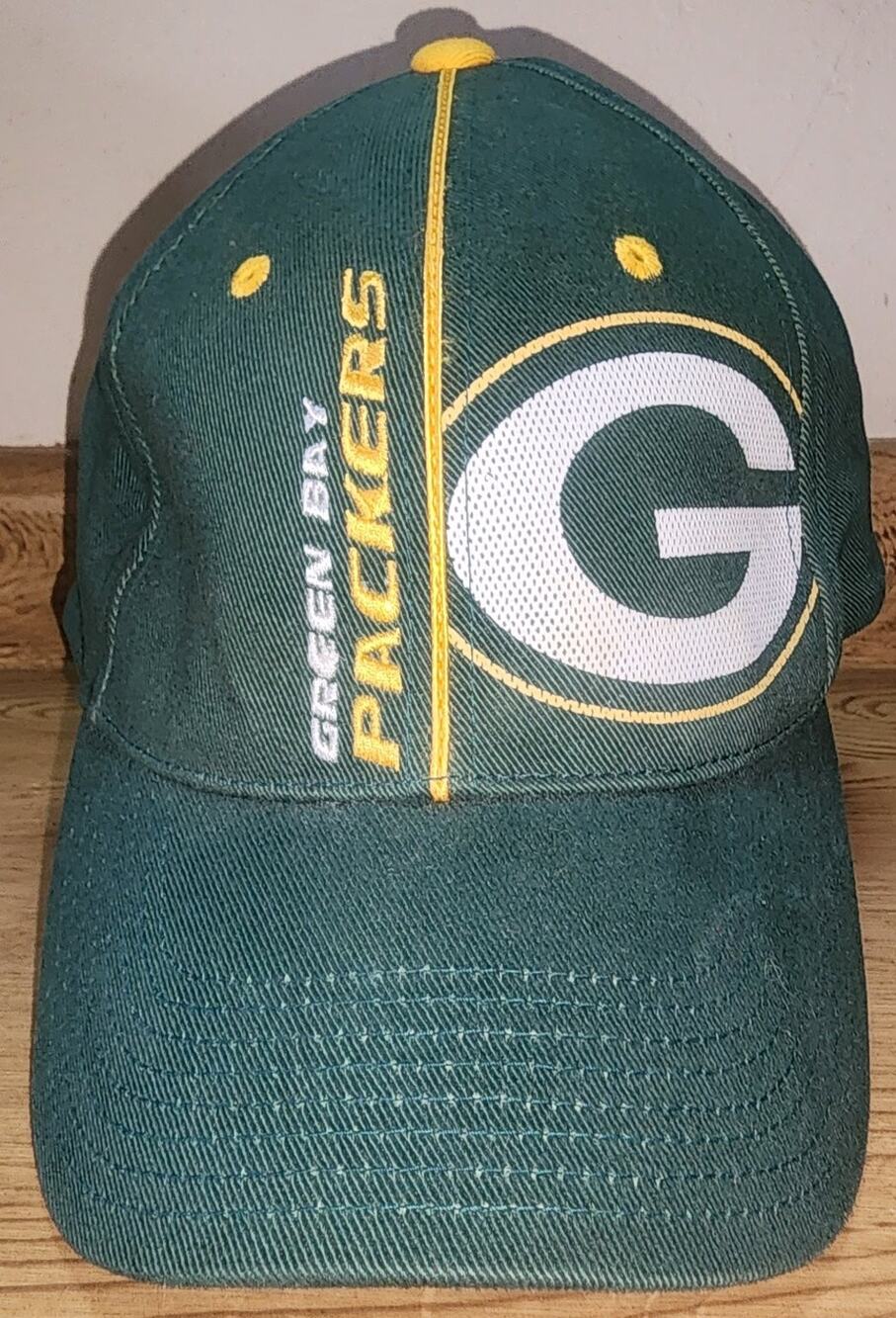 Green Bay Packers NFL Baseball Cap Adjustable Hat Adjustable Green Yellow